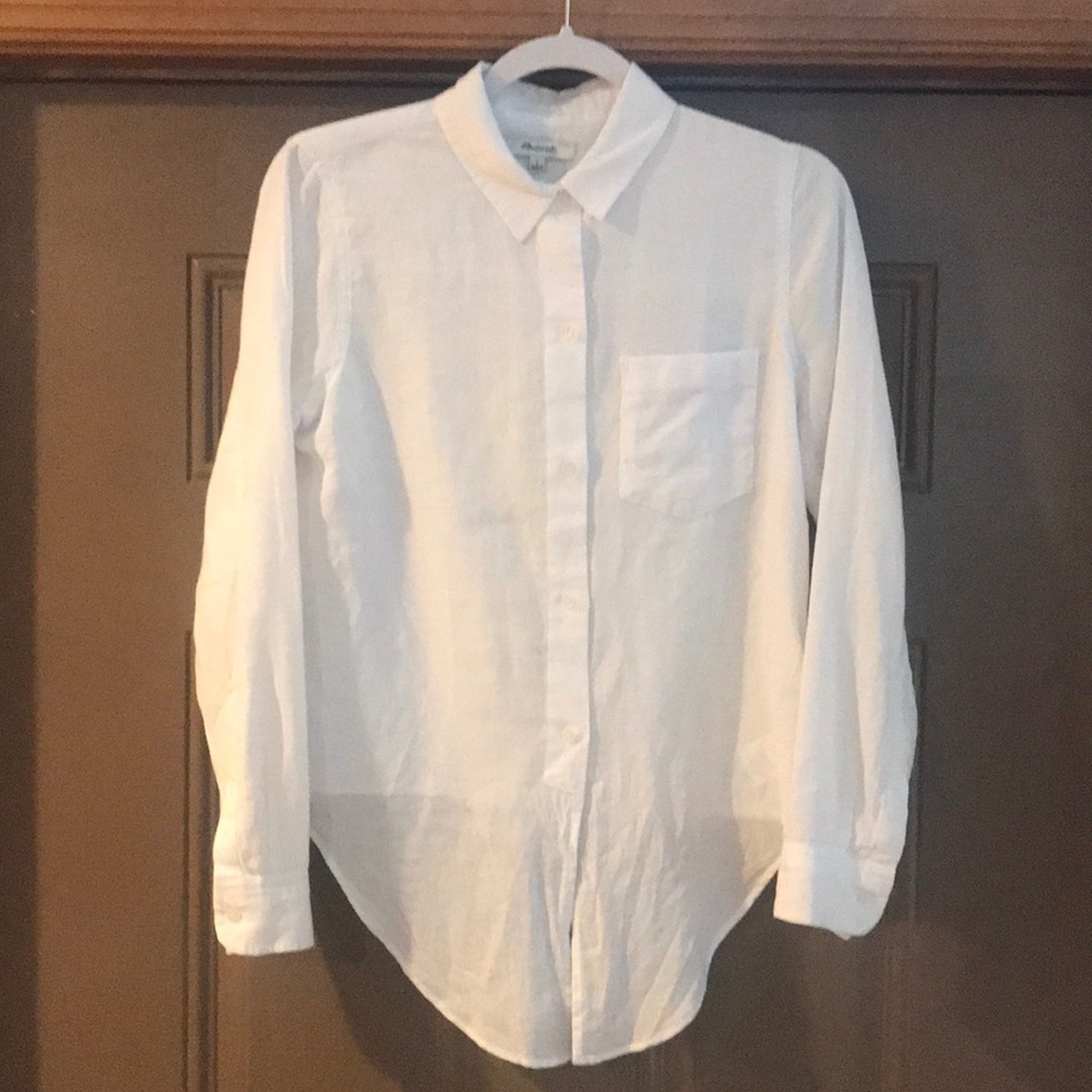 Madewell tie button down